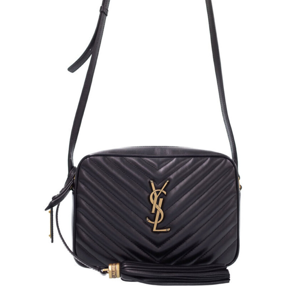 SAINT LAURENT Paris Fringe Saint Paris Lou Camera Bag Shoulder
